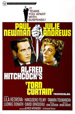 TORN CURTAIN movie POSTER 24X36 paul newman julie andrews 24X36 HITCHCOCK