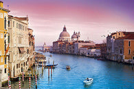 NATURE POSTER VENI VIDI VENICE gorgeous colors waterway buildings 24X36