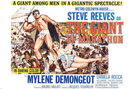 STEVE REEVES IN GIANT OF MARATHON movie poster MYLENE DEMONGEOT hot 24X36