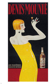 Denis-Mounié VINTAGE AD POSTER Austria 1931 Aperitif  24X36 Rare COLLECTORS