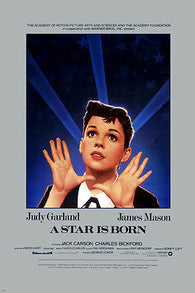 a STAR is BORN movie poster CLASSIC judy GARLAND dramatic CLOSE-UP 24X36