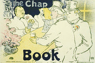 CLASSIC FRENCH THE CHAP BOOK POSTER men top hats bartender mixing drink  24X36