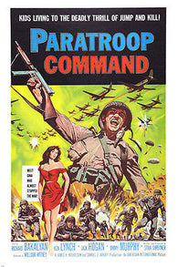 movie poster PARATROOP COMMAND deadly THRILLING gutsy RECKLESS new 24X36