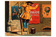 FRENCH VINTAGE AD POSTER 1880 Emile Mermet La Publicite RARE HOT NEW 24x36