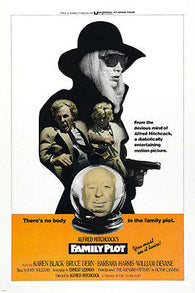 HITCHCOCK'S FAMILY PLOT movie poster karen BLACK bruce DERN mystery 24X36
