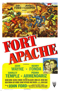 FORT APACHE movie poster john WAYNE henry FONDA shirley TEMPLE new 24X36