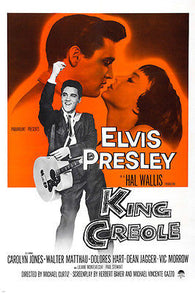 ELVIS PRESLEY king creole movie poster CAROLYN JONES dance music hot 24x36