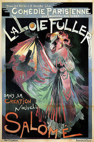 Salomé vintage theatrical poster George de Feure France 24X36 1895 Unique