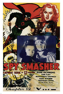 SPY SMASHER by William Witney 1942 MOVIE POSTER 24X36 NEW vintage rare
