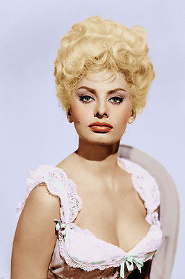 SOPHIA LOREN from HELLER IN PINK TIGHTS movie poster SULTRY, GIRLY 24X36
