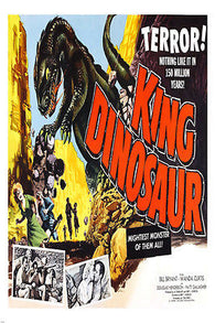 KING DINOSAUR movie poster ROMANCE MONSTERS TERROR ADVENTURE hot 24X36