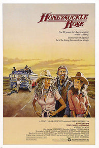 HONEYSUCKLE ROSE movie poser NELSON & CANNON & IRVING country MUSIC 24X36