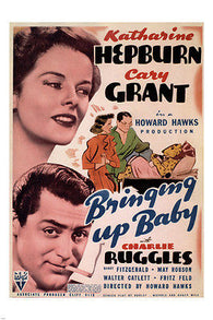 BRINGING UP BABY movie poster HOWARD HAWKS 1938 24X36 hot new rare