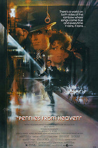 Pennies from Heaven Movie Poster STEVE martin CHRISTOPHER walken 24X36 NEW