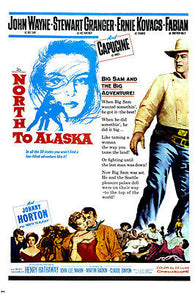 john wayne NORTH TO ALASKA movie poster WILDERNESS ACTION  ROMANCE 24X36