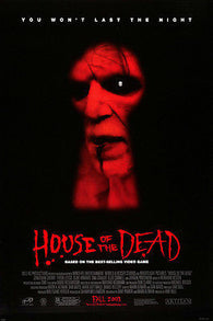 HOUSE OF THE DEAD MOVIE POSTER from the video game SCARY evil NEW 24X36