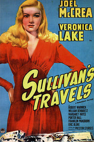 Sullivan's travels by Preston Sturges MOVIE POSTER 1941 24X36 Vintage Rare