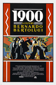 Bernardo Bertolucci's NOVECENTO movie poster ROBERT DE NIRO 24X36 italy epic