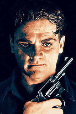 JAMES CAGNEY publicity still poster SLICK gun grin DANGEROUS 24X36