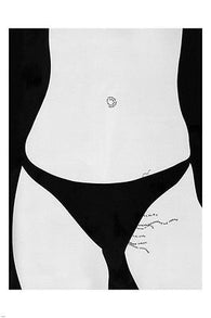 Clothing Collection VINTAGE AD POSTER Fons Hickmann Germany 24x36 NEW sexy