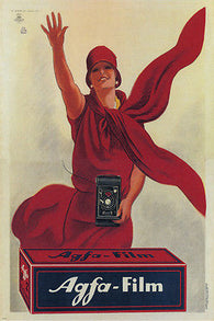 Agfa-Film Vintage Ad Poster Marcello Dudovich Germany 1930 24X36 Vibrant Hot