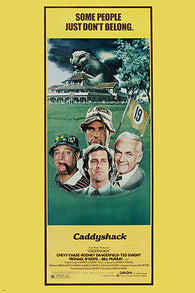 CADDYSHACK movie poster COMEDY CLASSIC chase dangerfield murray FUN 24X36