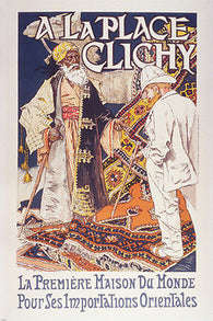 VINTAGE 1900's FRENCH ADVERTISING POSTER Paris hot NEW rare find 24x36