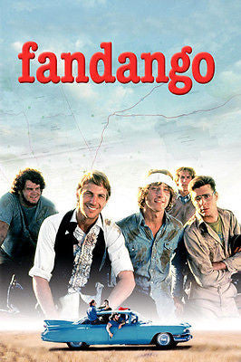 FANDANGO movie poster kevin COSTNER judd NELSON road ADVENTURE new 24X36