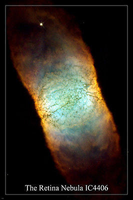 THE RETINA NEBULA IC4406 Hubble Space Telescope image POSTER 24X36
