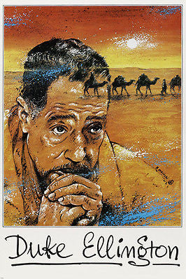 DUKE ELLINGTON PAINTING portrait poster caravan LANDSCAPE music 24X36