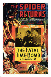 The spider returns MOVIE POSTER THE FATAL TIME BOMB 1941 24X36 rare vintage