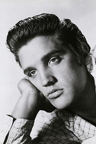 ELVIS PRESLEY LOVE ME TENDER head shot poster BROODING collectible 24X36