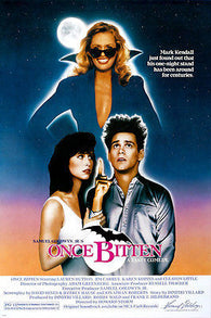once bitten MOVIE poster JIM CAREY LAUREN HUTTON vampire comedy SPIN 24X36