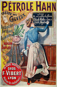 CLASSIC PETROLE HAHN FRENCH HAIR PRODUCT poster woman long hair 24X36