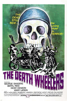 the death wheelers MOVIE poster 24X36 