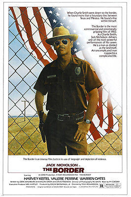 JACK NICHOLSON movie poster THE BORDER action WESTERN illegal ALIENS 24X36