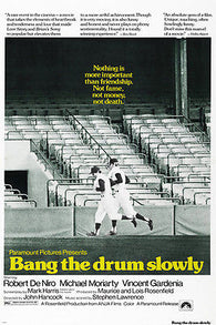 BANG THE DRUM SLOWLY movie poster robert de NIRO michael MORIARTY 24X36