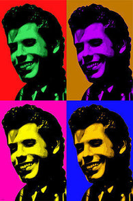 JOHN TRAVOLTA Celebrity Actor Multiple Image POP ART Poster 24X36 Colorful