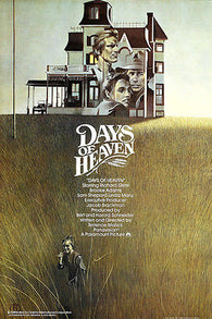 DAYS of heaven MOVIE POSTER richard GERE brooke ADAMS family STORY 24X36