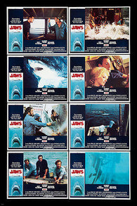 CLASSIC HORROR JAWS movie poster danger GREAT WHITE SHARK man EATER 24X36