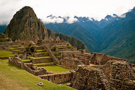 MACHU PICCHU, PERU poster INCA CIVILIZATION stunning 15th century 24X36