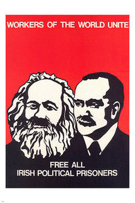 FREE all irish political prisoners VINTAGE AD POSTER UK 1970 24X36 RARE new