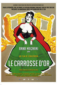 JEAN RENOIR'S LE CARROSSE D'OR movie poster FRENCH anna MAGNANI new 24X36