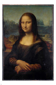 La Gioconda MONA LISA PAINTING POSTER 24X36 Leonardo DaVinci REPRODUCTION