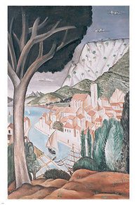 Martigues Harbor in Provence ANDRE DERAIN FINE ART POSTER Classicism 24X36