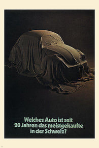 BEST-SELLING CAR in SWITZERLAND vintage ad poster h looser GERMANY 1969 24X36