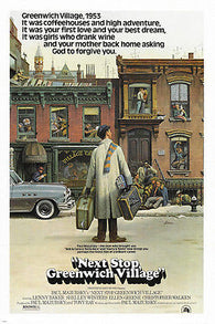 1976 MAZURSKY & WALKEN next stop GREENWICH VILLAGE movie poster 24X36 NYC