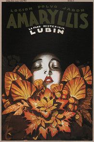 AMARYLLIS vintage AD poster ACHILLE MAUZAN argentina 1929 NEW NOTED NEW HOT