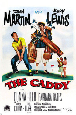 CLASSIC COMEDY the CADDY movie poster jerry LEWIS dean MARTIN golf 24X36