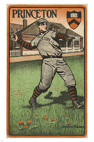 PRINCETON vintage ad poster by BRISTOW, ADAMS 1903 prized collegiate 24X36